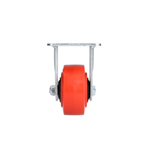 Rodaja De Poliuretano Rojo Fija 4, Surtek RR10F