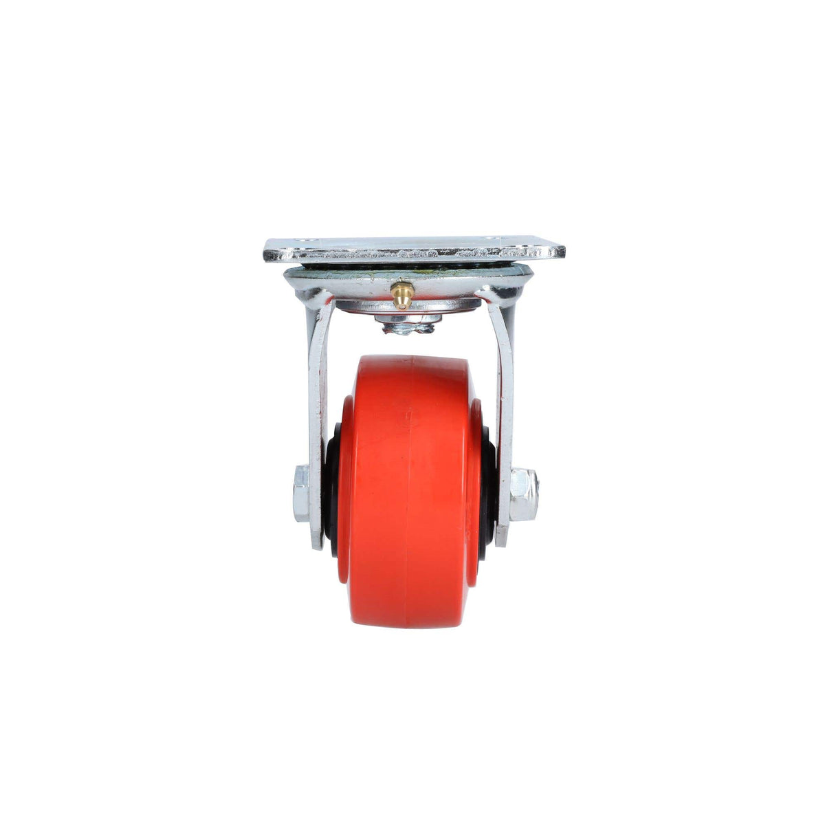 Rodaja De Poliuretano Rojo Giratoria 4, Surtek RR10G