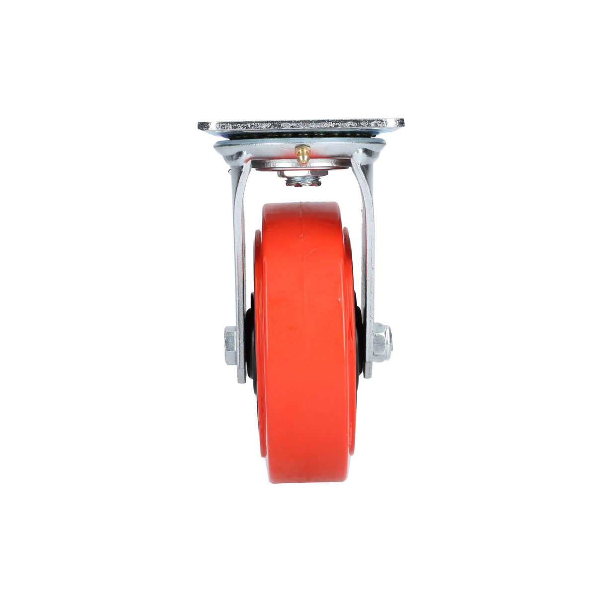 Rodaja De Poliuretano Rojo Giratoria 6, Surtek RR15G
