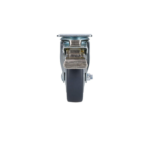 Rodaja De TPR Gris Giratoria Con Freno 4, Surtek RT10B