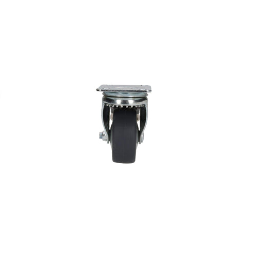 Rodaja De TPR Gris Giratoria Con Freno 3, Surtek RT7B