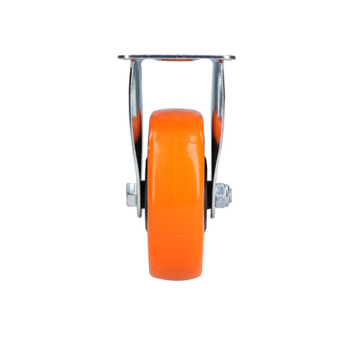 Rodaja De PVC Naranja Fija 4, Surtek RV10F