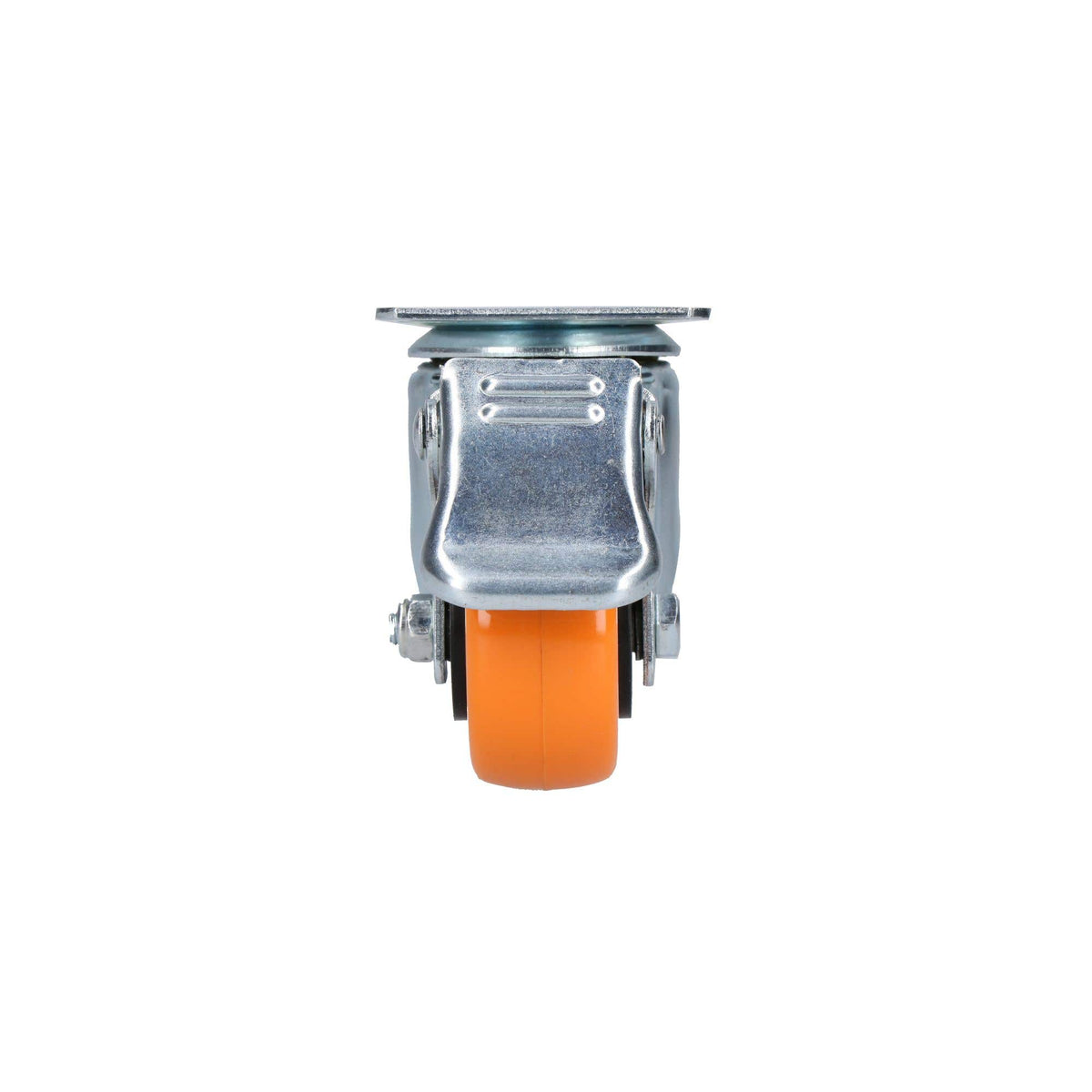 Rodaja De PVC Naranja Giratoria Con Freno 2, Surtek RV5B