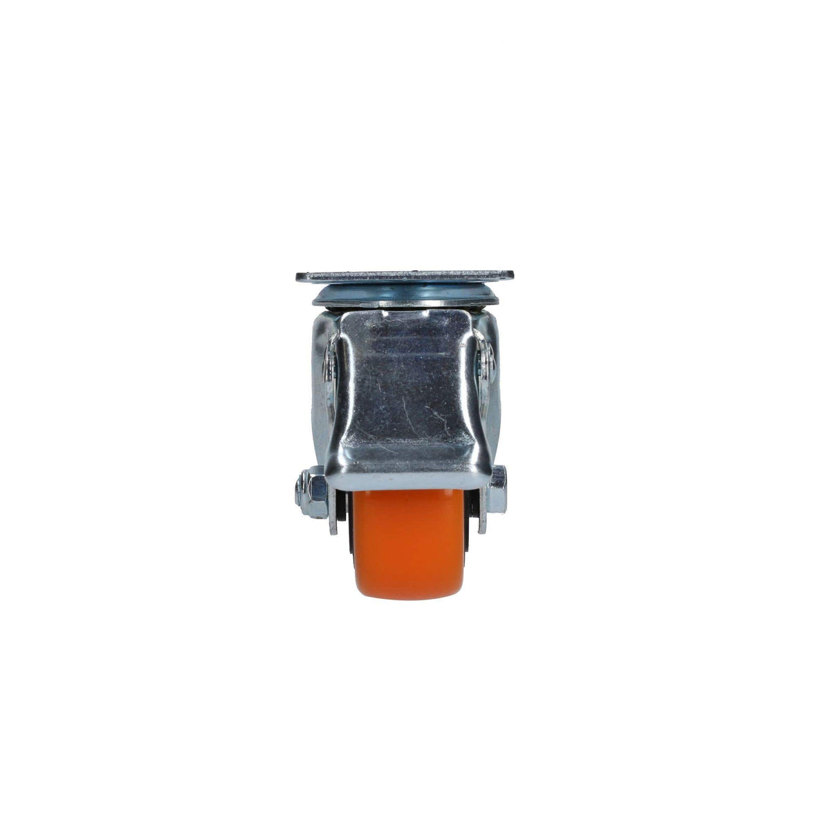 Rodaja De PVC Naranja Giratoria Con Freno 2-1/2, Surtek RV6B