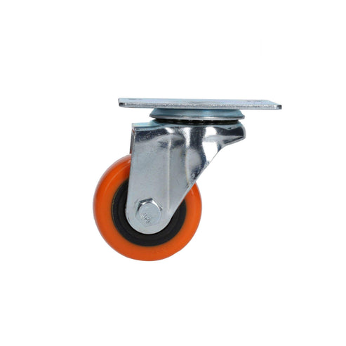 Rodaja De PVC Naranja Giratoria 2-1/2, Surtek RV6G