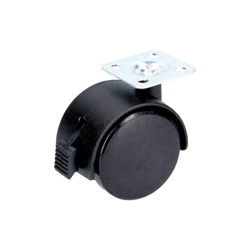 Rodaja Tipo Yoyo Con Placa Con Freno 40 mm, Surtek RY4B