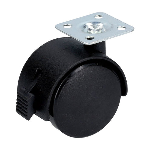 Rodaja Tipo Yoyo Con Placa Con Freno 50 mm, Surtek RY5B