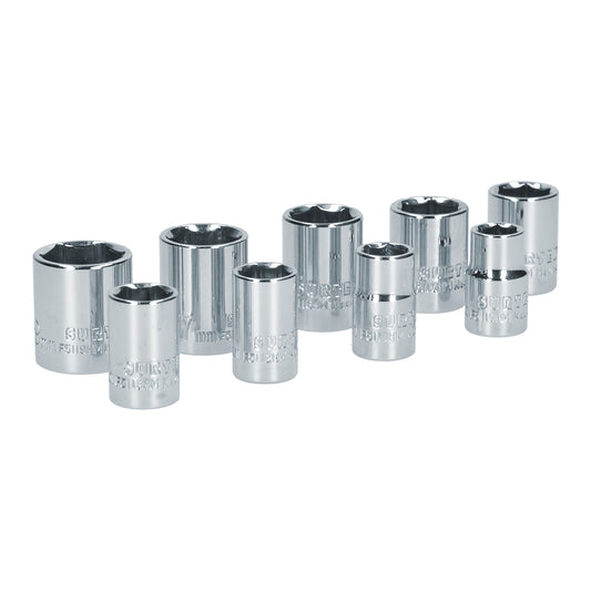 Juego De Dados Cuadro De 3/8, 6 Puntas, Surtek S06M