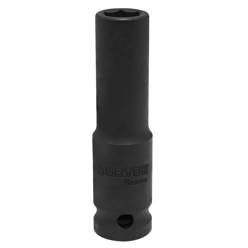 Dado De Impacto Largo Cuadro De 1/2, 6 Puntas, Surtek S7814HLM