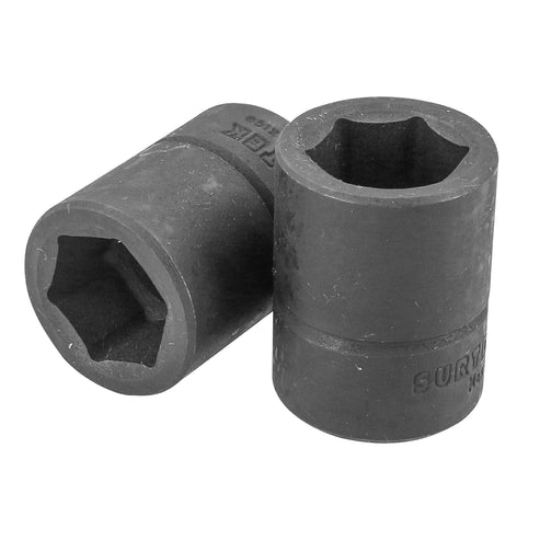 Dado De Impacto Cuadro De 1/2, 6 Puntas, Surtek S7822HM