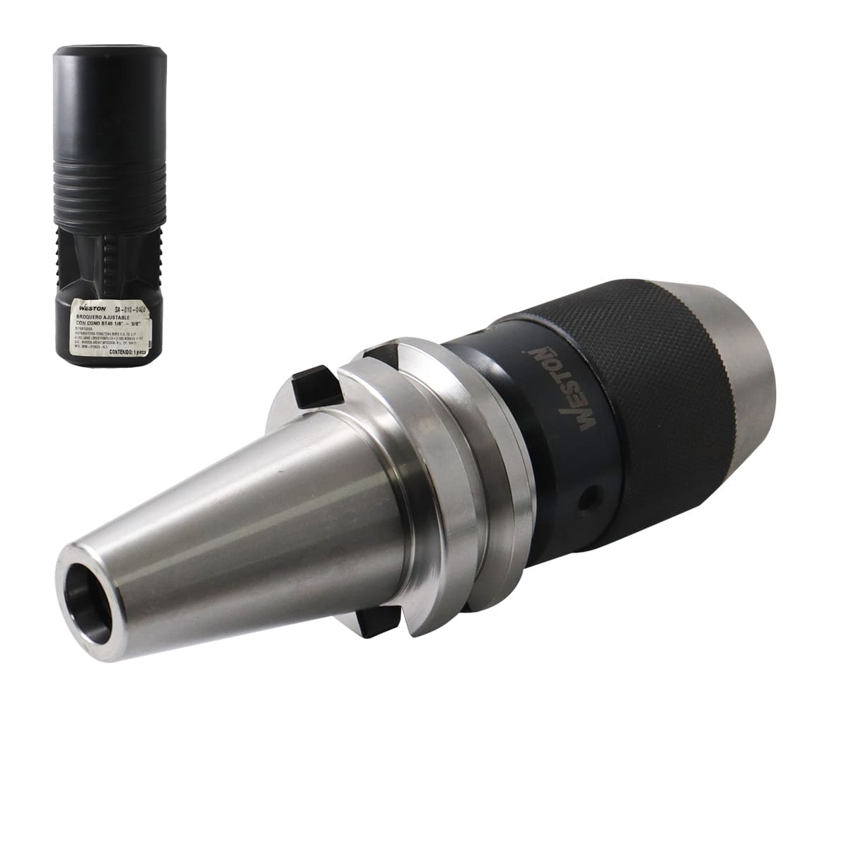 Broquero Ajustable Con Cono BT40 1/8" - 5/8" | SA-010-0460