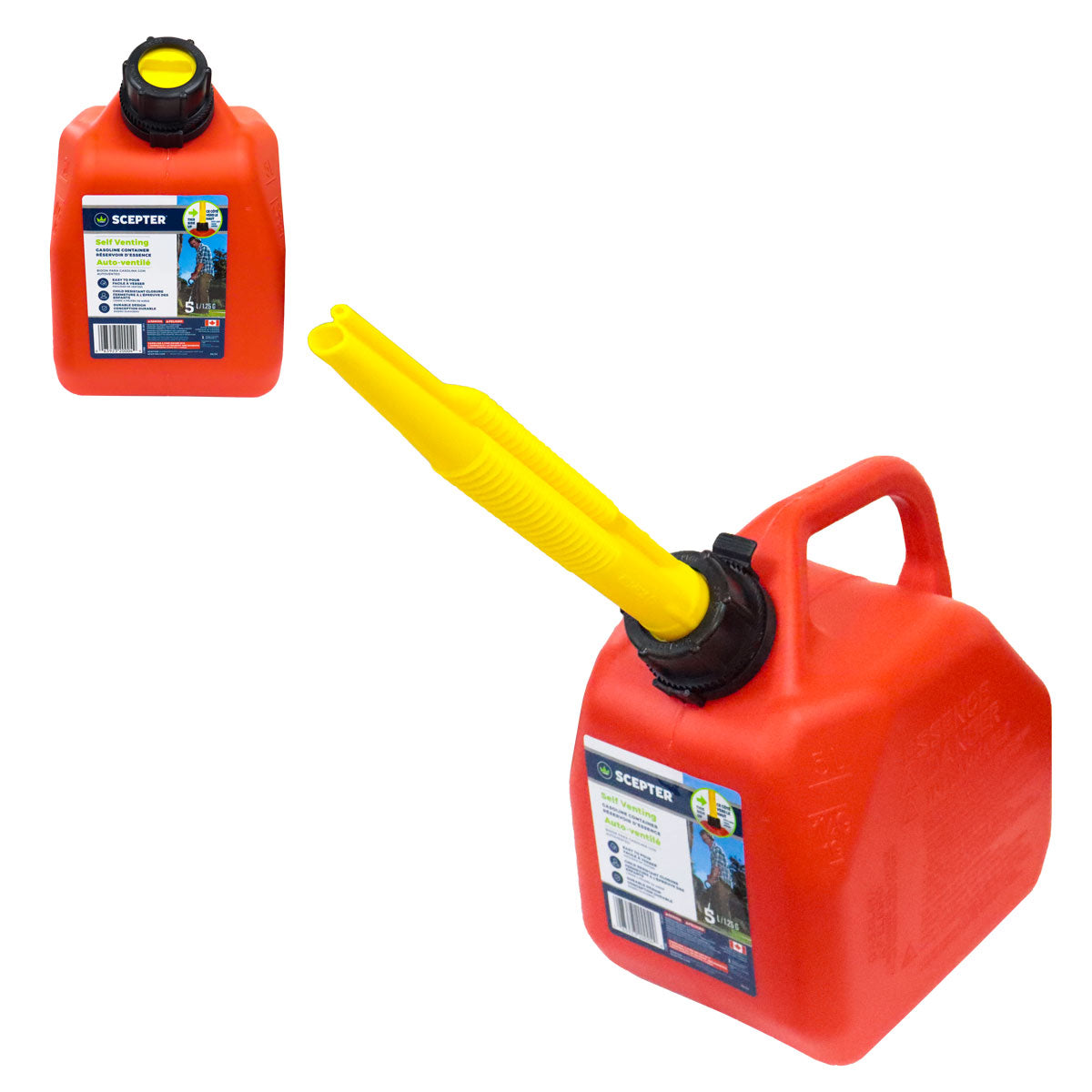 Tanque de Gasolina 1.25 GL / 5 L Scepter | SC-11979