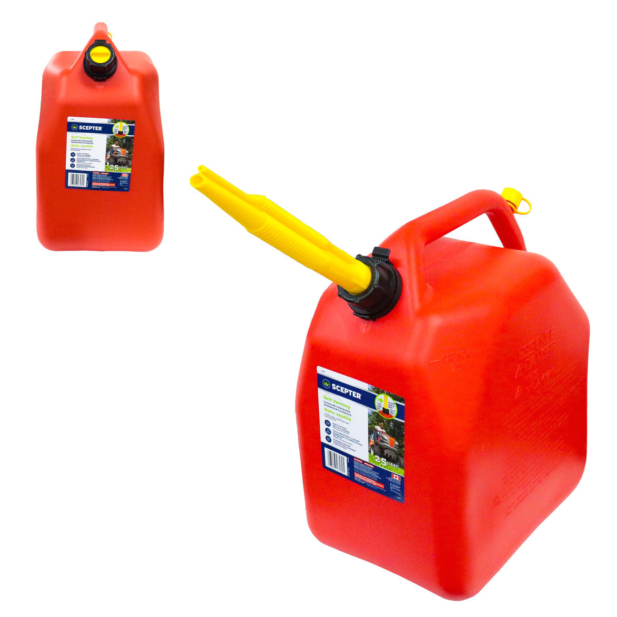 Tanque de Gasolina 6.6 GL / 25 L Scepter | SC-11981