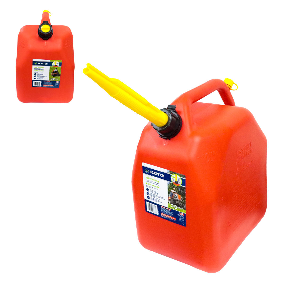 Tanque de Gasolina 5.3 GL / 20 L Scepter | SC-11983