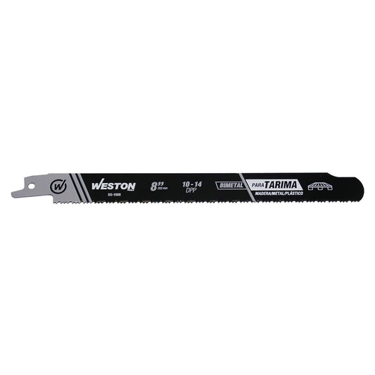 SG-1000 SEGUETA SABLE BIMETALICA DESARMADORA DE TARIMAS 8" 10/14DPP (JGO C/25 PZS) PRECIO X PIEZA
