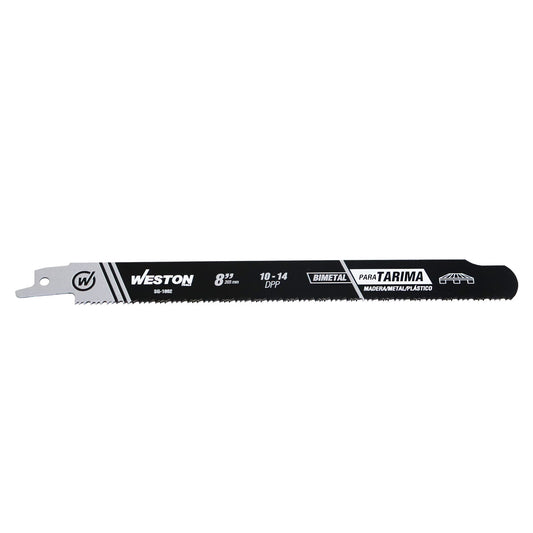 SG-1002 SEGUETA SABLE BIMETALICA DESARMADORA DE TARIMAS 8" 10/14DPP (JGO C/5 PZS) PRECIO X PIEZA