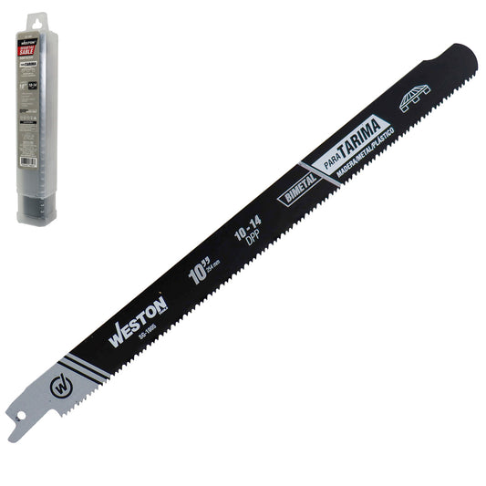 Segueta Sable Bimetálica Desarmadora de Tarimas 10" 10/14DPP (Juego con 25 Piezas) | SG-1005