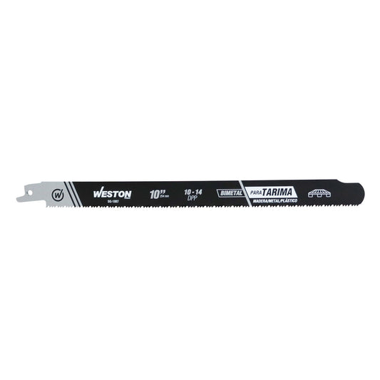 SG-1007 SEGUETA SABLE BIMETALICA DESARMADORA DE TARIMAS 10" 10/14DPP (JGO C/5 PZS) PRECIO X PIEZA