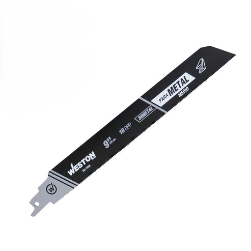 SEGUETA SABLE BIMETALICA 9" 18DPP (JGO C/10 PZS)