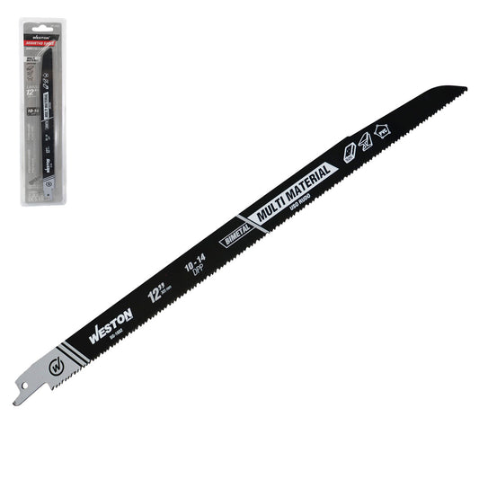 Segueta Sable Bimetálica 12" 10/14DPP (Juego con 5 Piezas) | SG-1032
