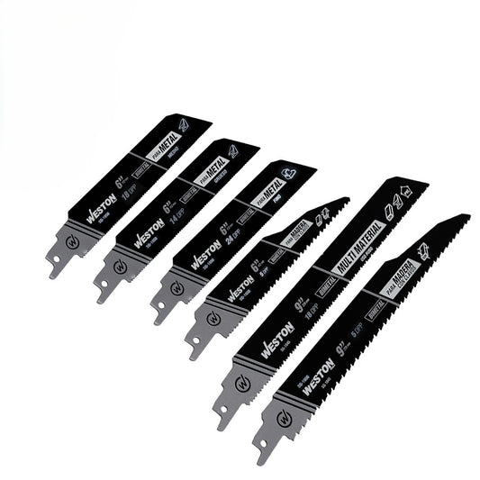 SG-1050 SEGUETA SABLE BIMETALICA 6" 5DPP, 6" 14DPP, 6" 18DPP, 6" 24DPP, 9" 5DPP & 9" 18DPP (JGO C/20 PZS)