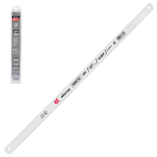Segueta Bimetal 18TPI A.V. (Precio x Pieza - Empaque con 100 Piezas) | SG-BM18