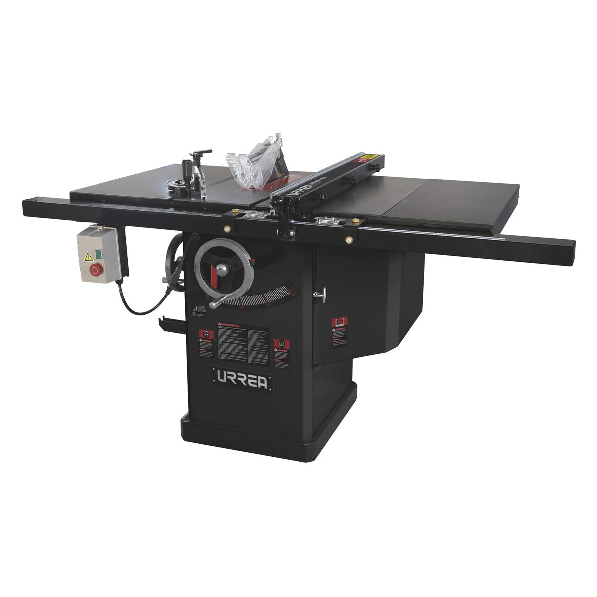 Sierra De Mesa Con Ducto De Salida Para Polvo 10, 3 HP, Urrea SM1110B