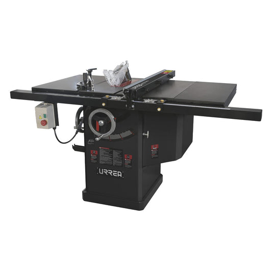 Sierra De Mesa Con Ducto De Salida Para Polvo 10, 3 HP, Urrea SM1110B