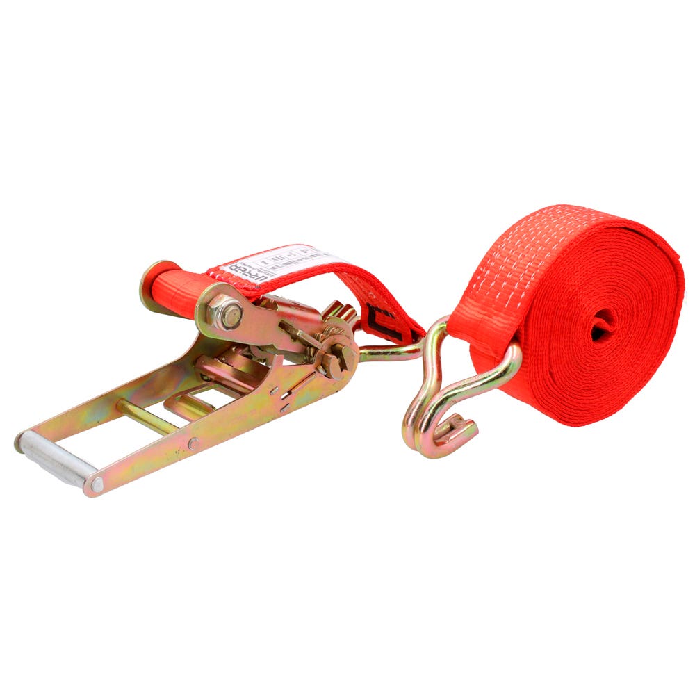 Sujetador Con Matraca Con Gancho Tipo J 1 x 6 m, 380 kg, Urrea SMA3