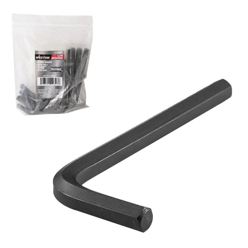 Llave Hexagonal L Corta Crv  7/32"  (precio X Pza - Empaque C/10 Pzas)