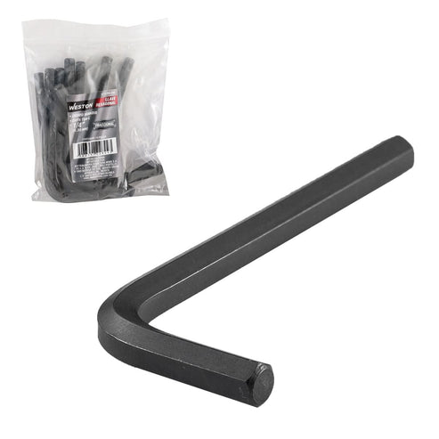 Llave Hexagonal L Corta Crv  1/4"  (precio X Pza - Empaque C/10 Pzas)