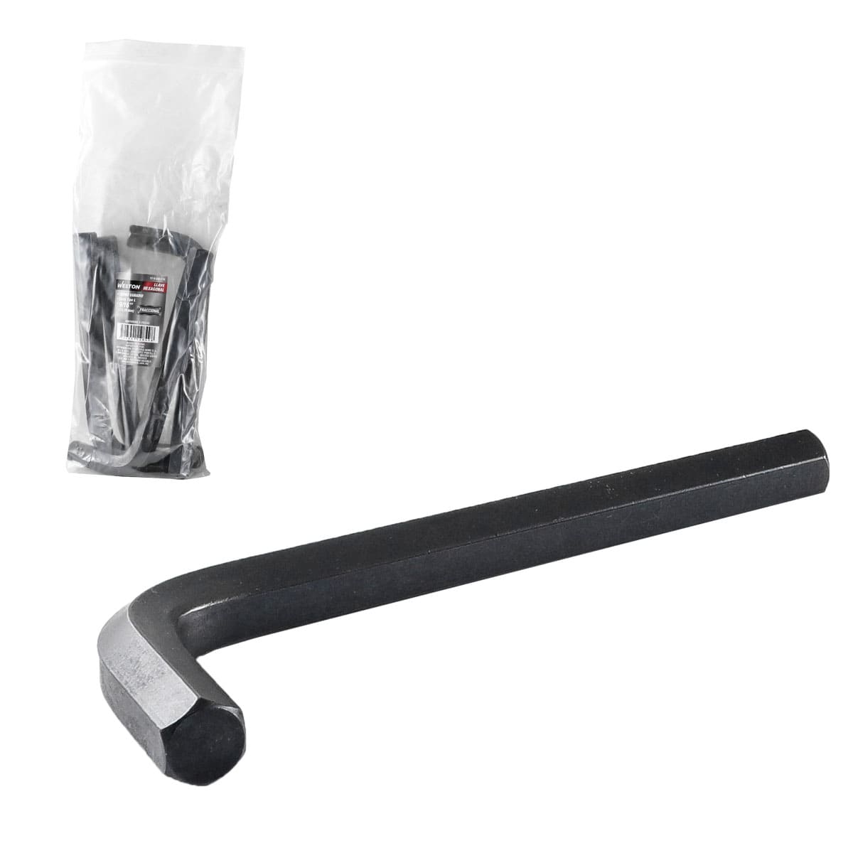 Llave Hexagonal L Corta Crv  9/16"  (precio X Pza - Empaque C/5 Pzas)