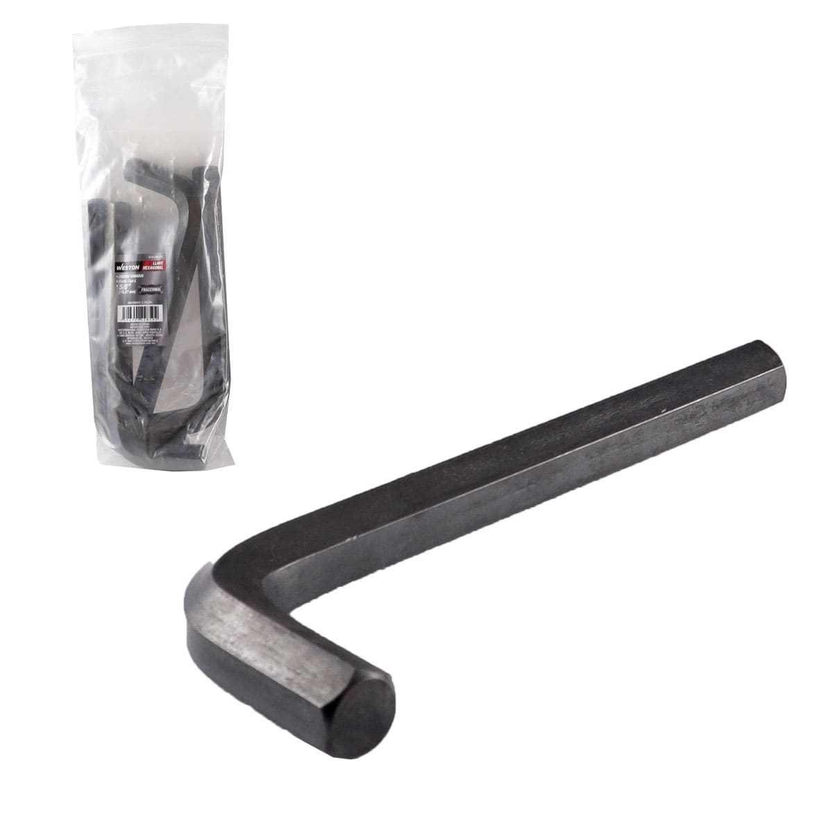 Llave Hexagonal L Corta Crv  5/8"  (precio X Pza - Empaque C/5 Pzas)