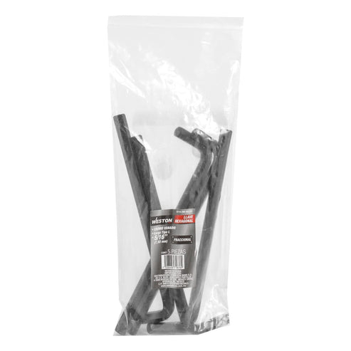 Llave Hex, L Larga 5/16'' (precio X Pza - Empaque C/5 Pzas)
