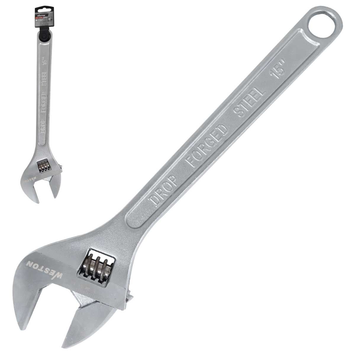 Llave Perica Cromada 15" (caja c/4 Pzs - Precio X Pieza)