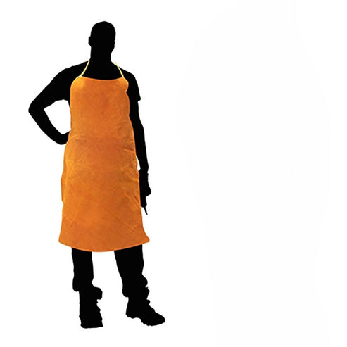 MANDIL DE CARNAZA NARANJA 60 X 90