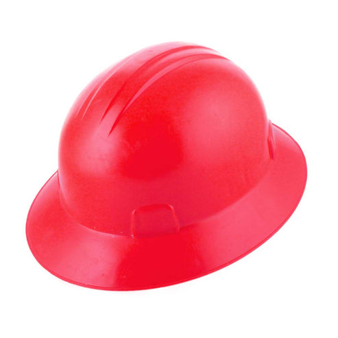 Casco De Seguridad Tipo Ala Ancha Con Ajuste De Intervalos Rojo | ST-6-500-417