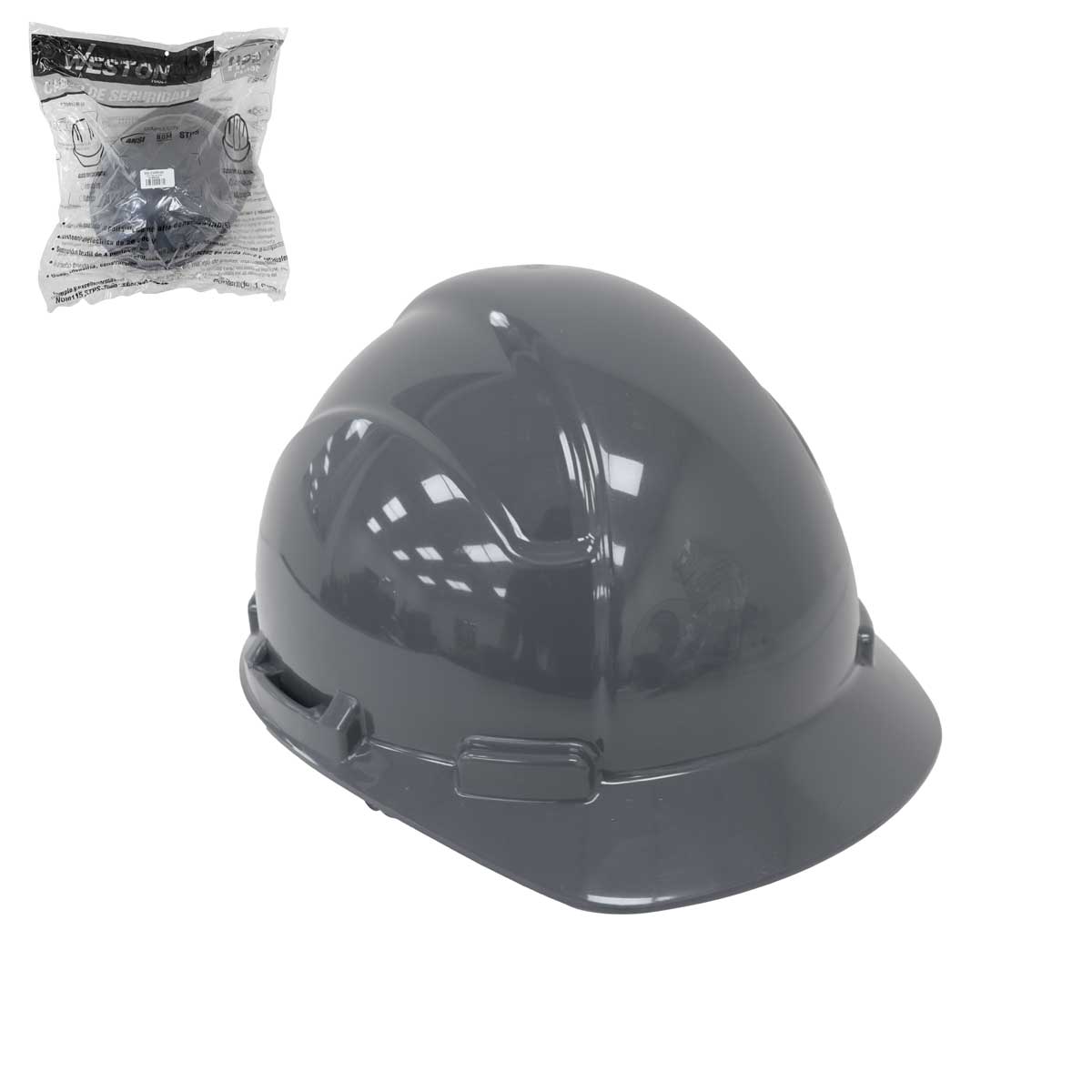 Casco De Seguridad Tipo Cachucha Con Ajuste De Intervalos Gris | ST-6-500-435