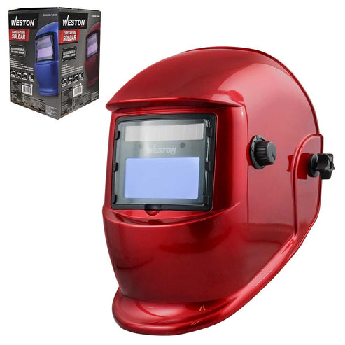 Careta Para Soldar Electrónica Sencilla Color Rojo | ST-6-500-447