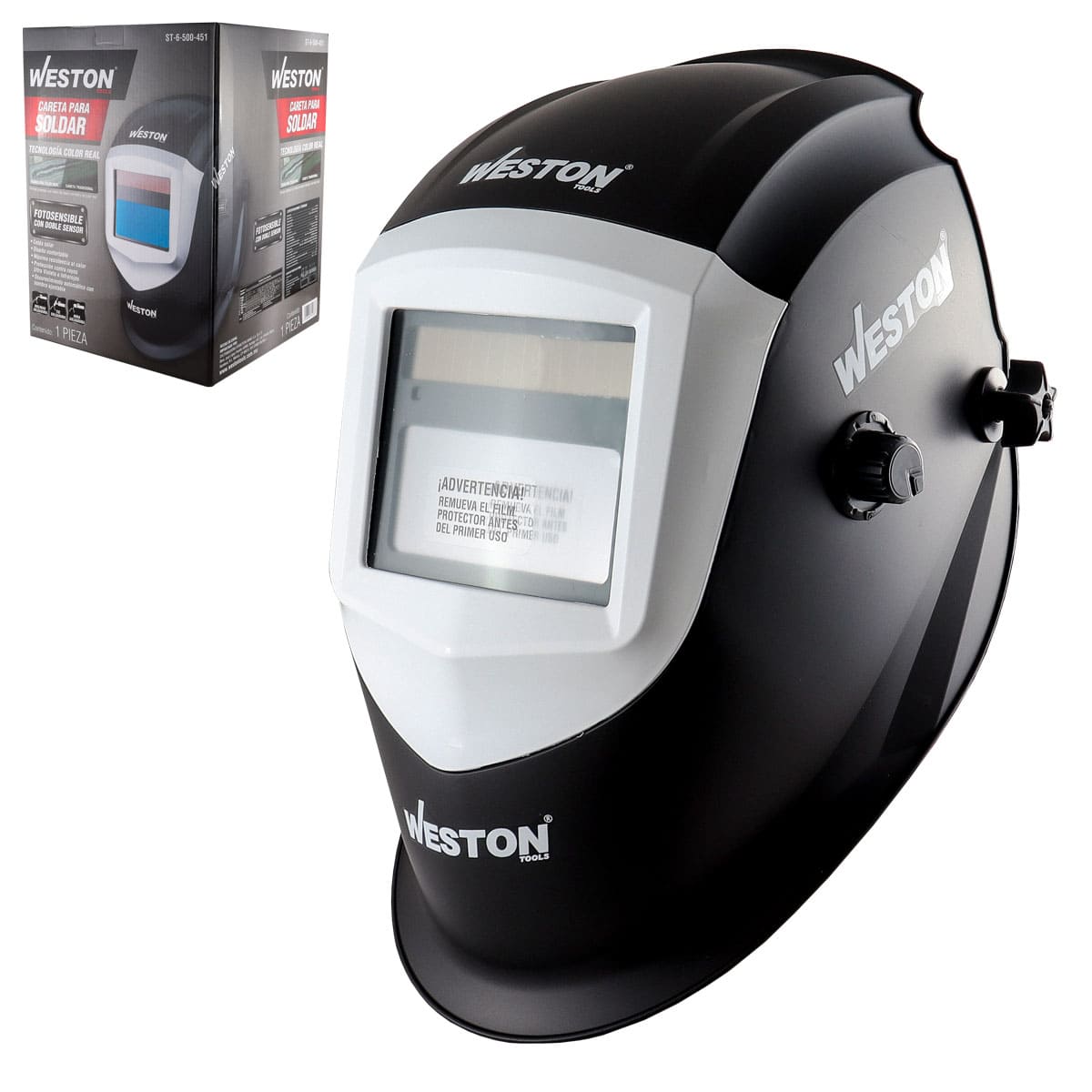 Careta Para Soldar Electrónica True Color | ST-6-500-451