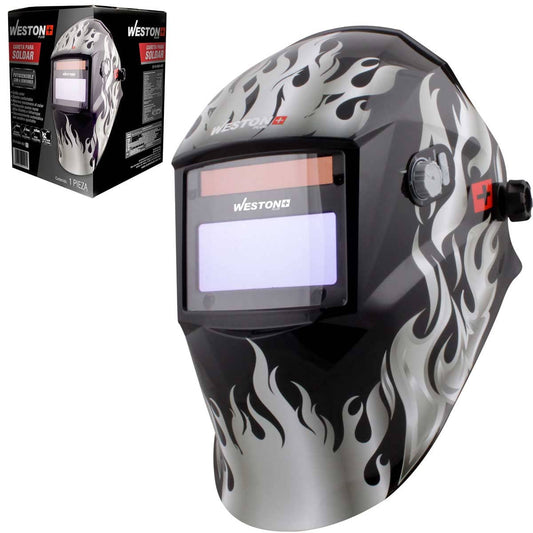 Careta Para Soldar Weston Plus 4 Funciones 4 Sensores TIG ≥5 Amp | ST-6-500-452