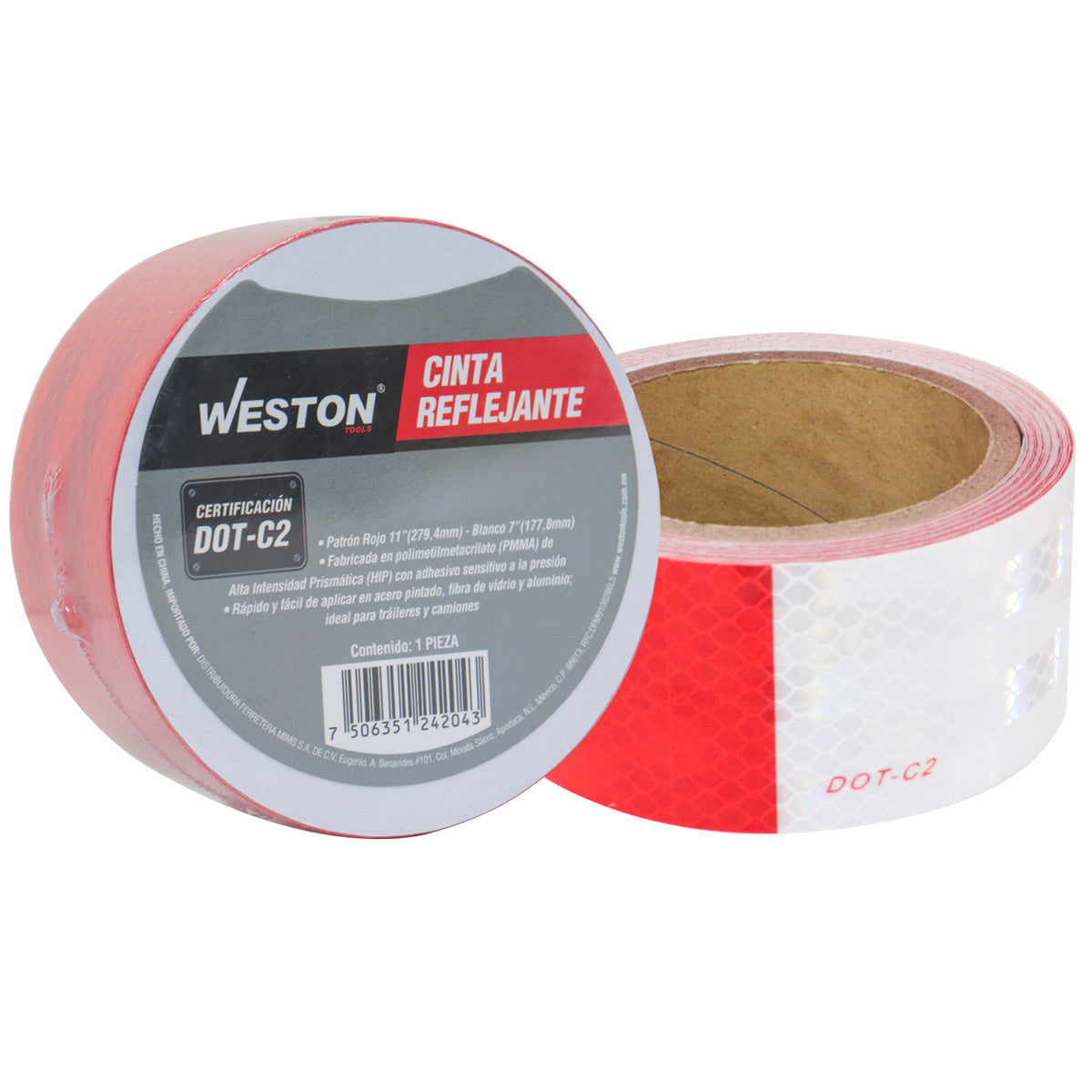 Cinta Reflejante 2" x 16' | ST-6-500-600