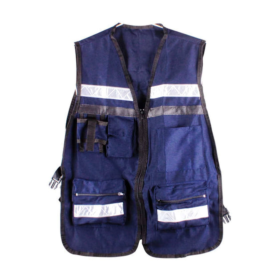 Chaleco Tipo Supervisor Azul Marino Unitalla | ST-6-600-505