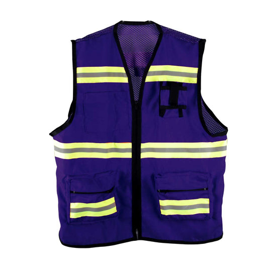 Chaleco Tipo Geólogo Con Jersey Y Ref Tex Bicolor Azul Marino L | ST-6-600-530