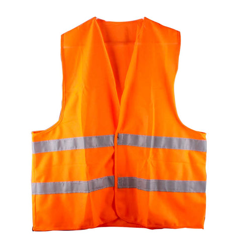 Chaleco Clase II Ajuste Con Velcro Naranja Unitalla | ST-6-600-600