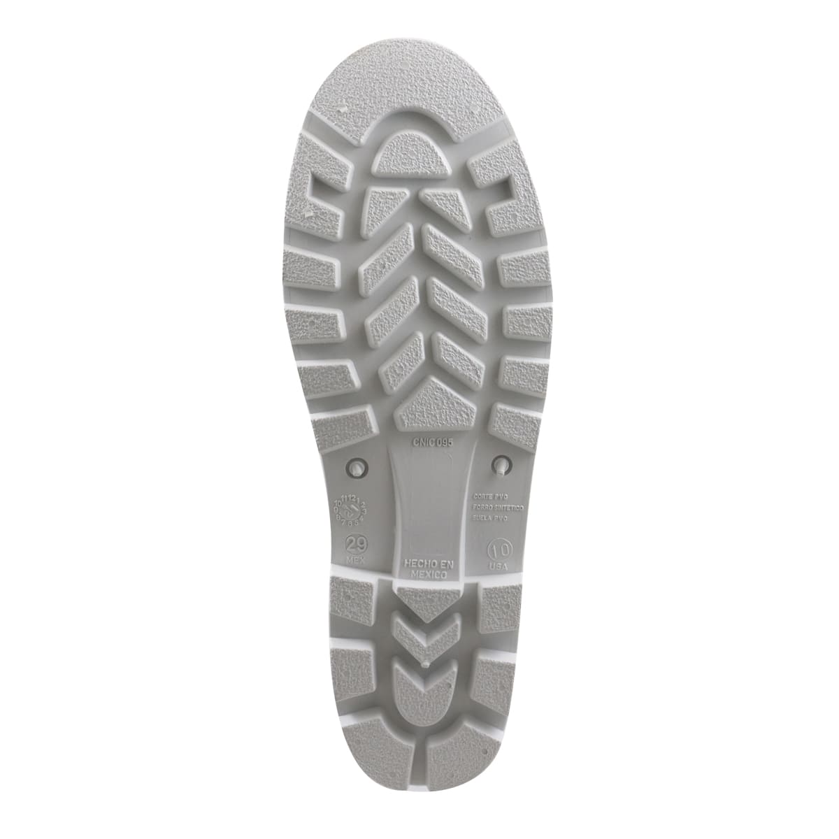 Bota Sanitaria Blanca de PVC Antiderrapante Talla 24 | ST-6-600-824