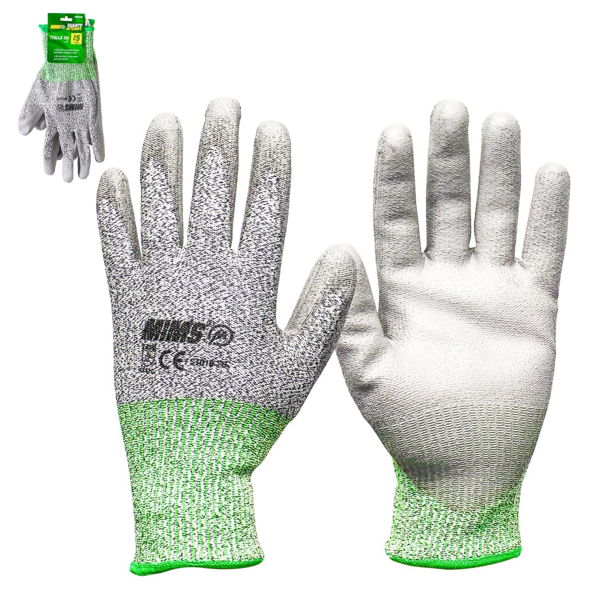 Guante Anticorte Mims Nivel 5 Talla 10 (Precio X Par - Empaque Con 10 Pares) | ST018-30
