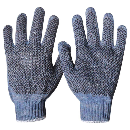 Guante Algodón Multicolor Con Puntos PVC Unitalla (Precio X Par - Empaque Con 10 Pares) | ST020-20