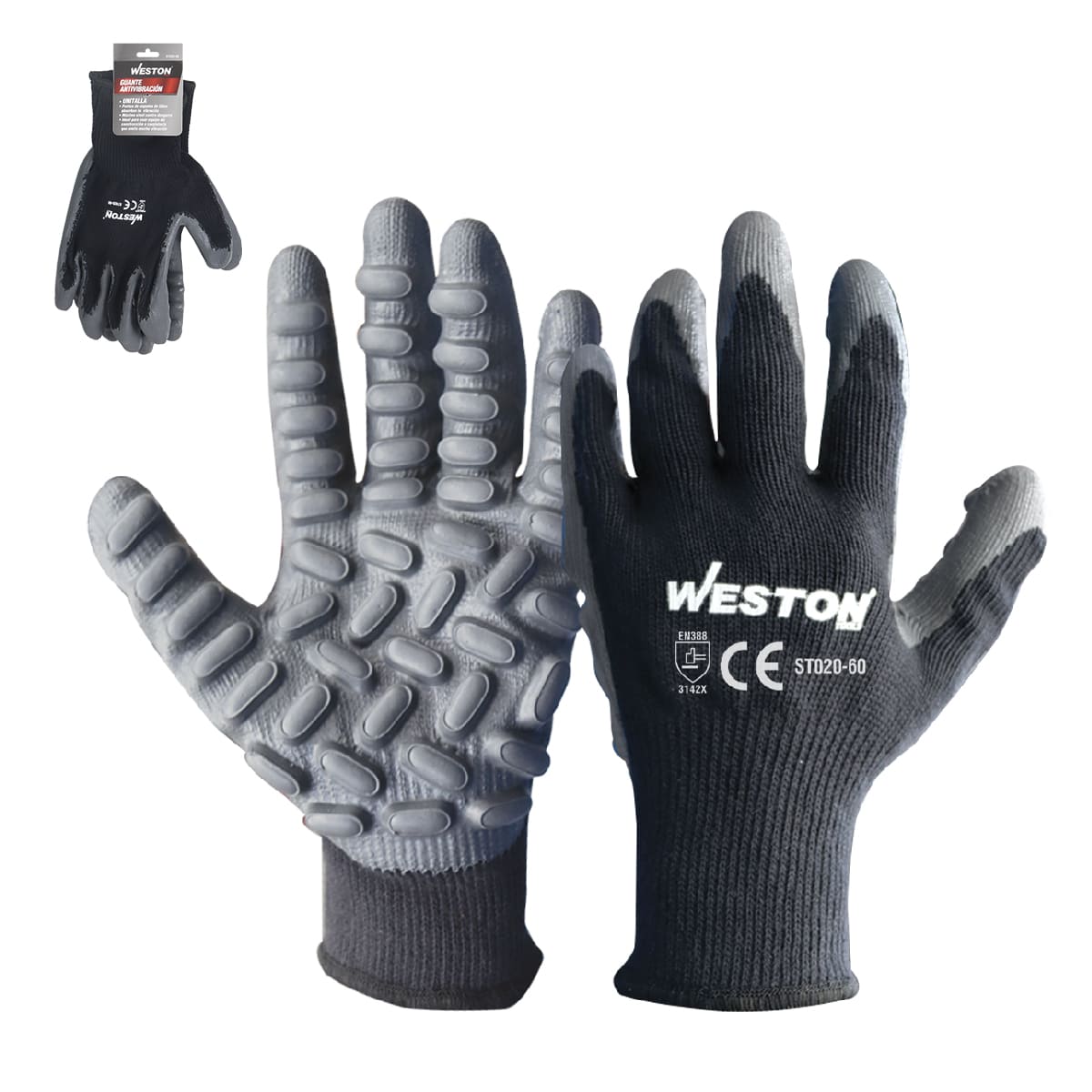 Guante Anti Vibración Unitalla (Precio X Par - Empaque Con 10 Pares) | ST020-60