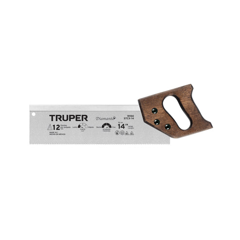 Serrucho De Costilla Acabado Diamante 12 DPP 14"